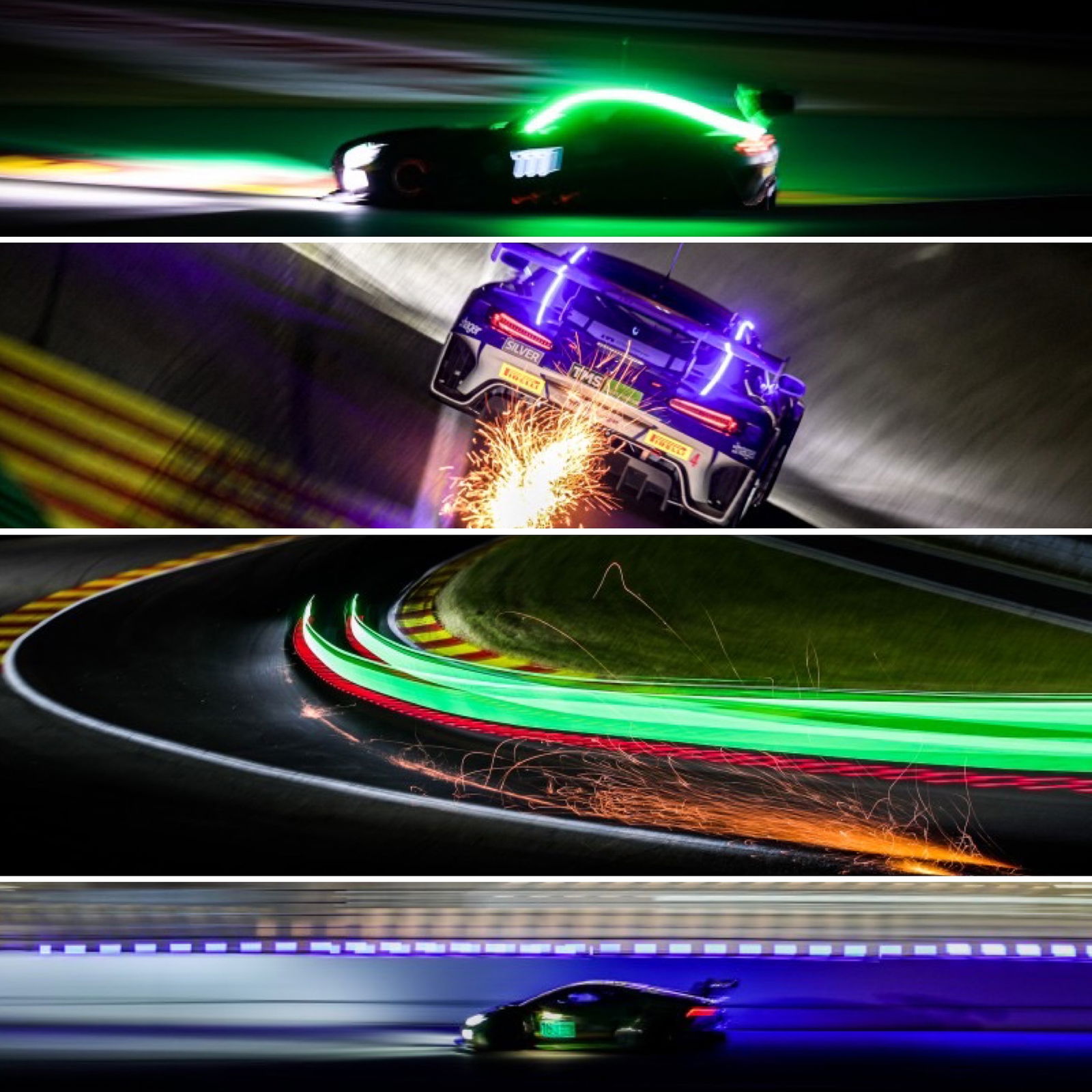 Spa 24 Hours - photography at night